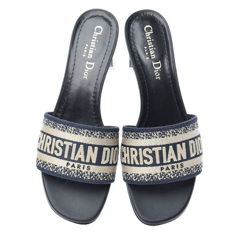 designer slides dior|christian dior slippers women.